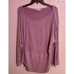 EUC One Park Ave. Purple Sweater